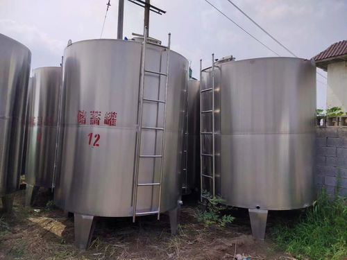 二手不锈钢储罐 石油天然气行业液体原料储存的关键基础设施